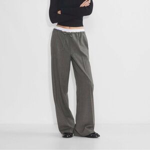 Aritzia Babaton Equity Pants gray size medium new with tags